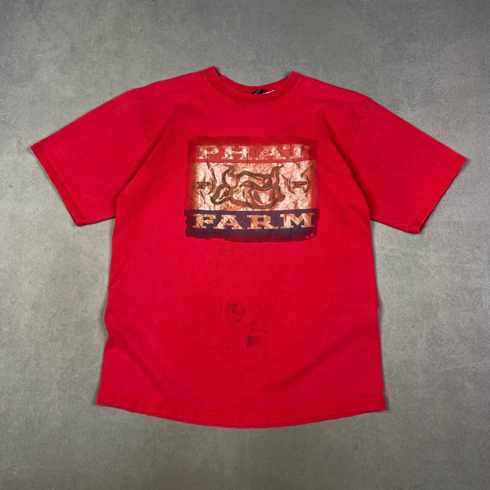 Phat Farm Vibrant Red Tee